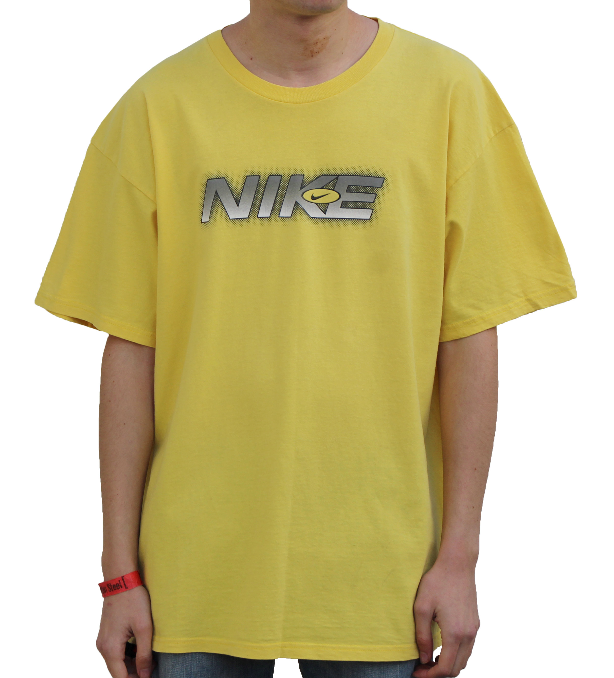 Vintage Nike Air Max Plus TN Yellow T Shirt 